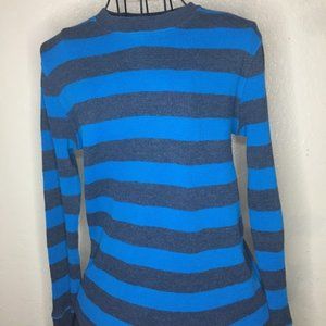 Cherokee Striped Long Sleeve tee